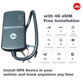 Jio Wire GPS With 4G eSim