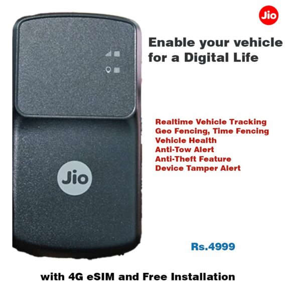 Jio Wire GPS With 4G eSim